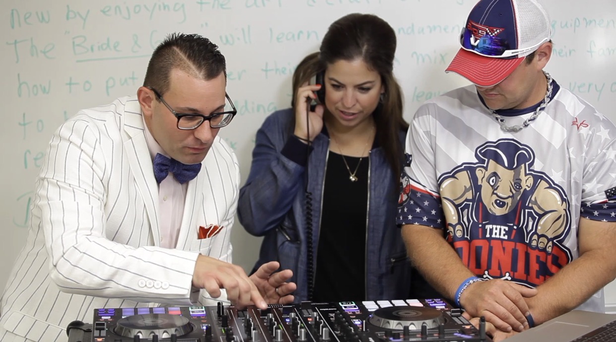 Pre-marital mixing session with DJ Greg Nice